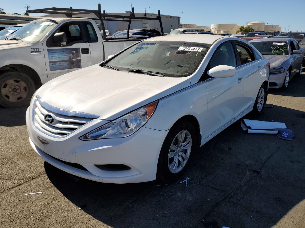 Изображение 1 2012 HYUNDAI SONATA GLS 2012 с VIN 5NPEB4AC9CH403160