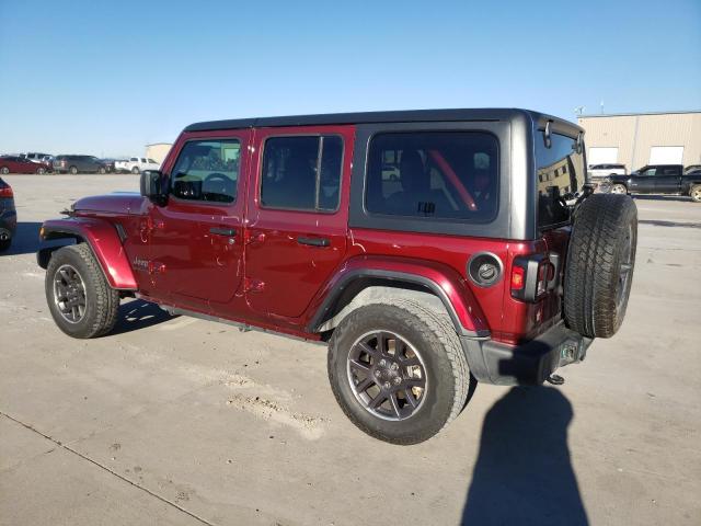Image 2 of 2021 JEEP WRANGLER UNLIMITED SPORT 2021 with VIN 1C4HJXDG3MW636883