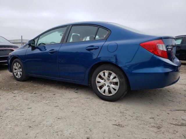 Изображение 2 2012 HONDA CIVIC LX 2012 с VIN 19XFB2F57CE322763