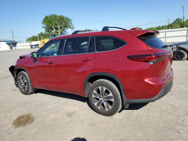 Изображение 2 2022 TOYOTA HIGHLANDER XLE 2022 с VIN 5TDGZRAH6NS124095
