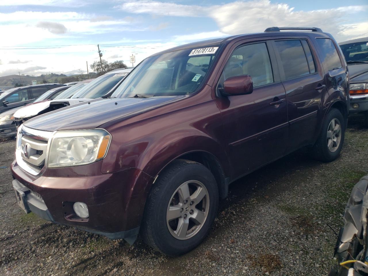 Obraz 2011 HONDA PILOT EXL 2011