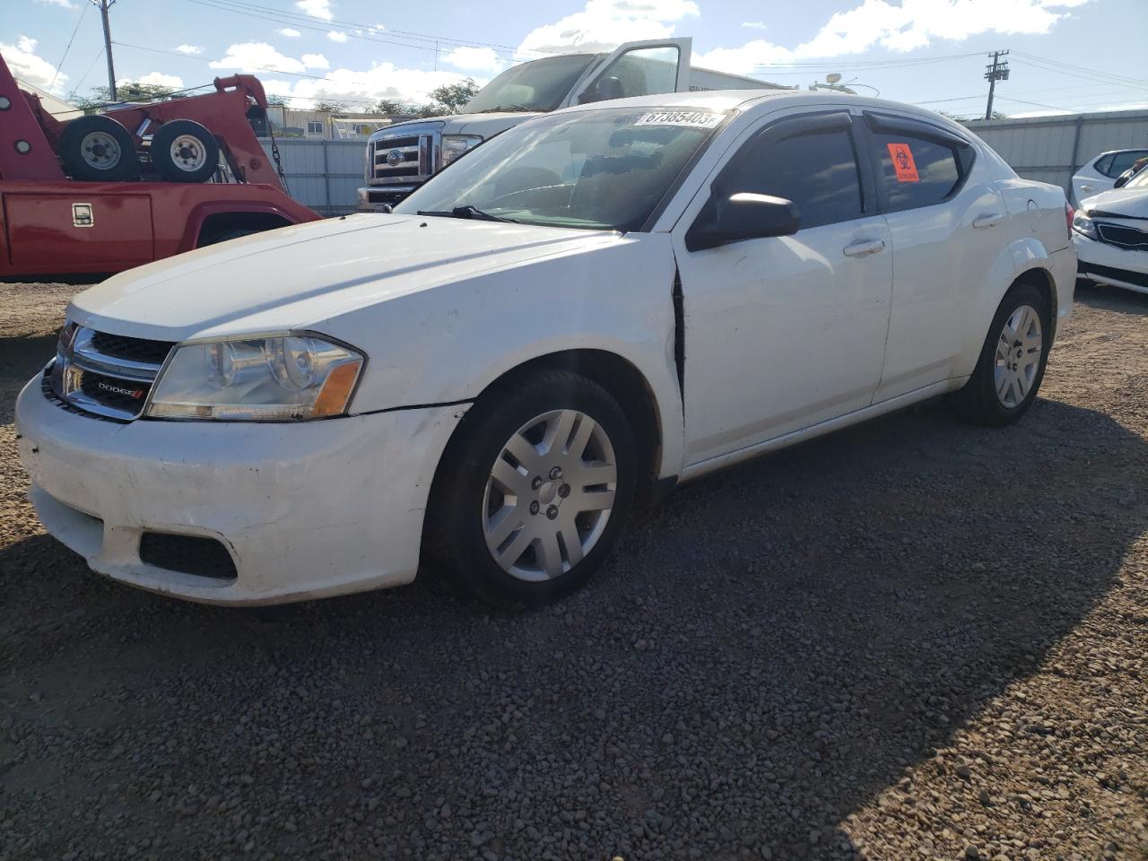 Image 1 of 2013 DODGE AVENGER SE 2013 with VIN 1C3CDZAB0DN544162