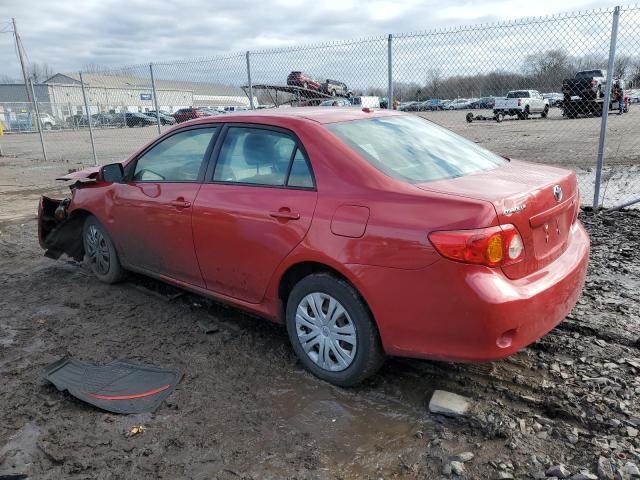Image 2 of 2009 TOYOTA COROLLA BASE 2009 with VIN 2T1BU40E09C051565