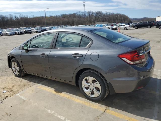 Image 2 of 2013 HONDA CIVIC LX 2013 with VIN 19XFB2F50DE028087