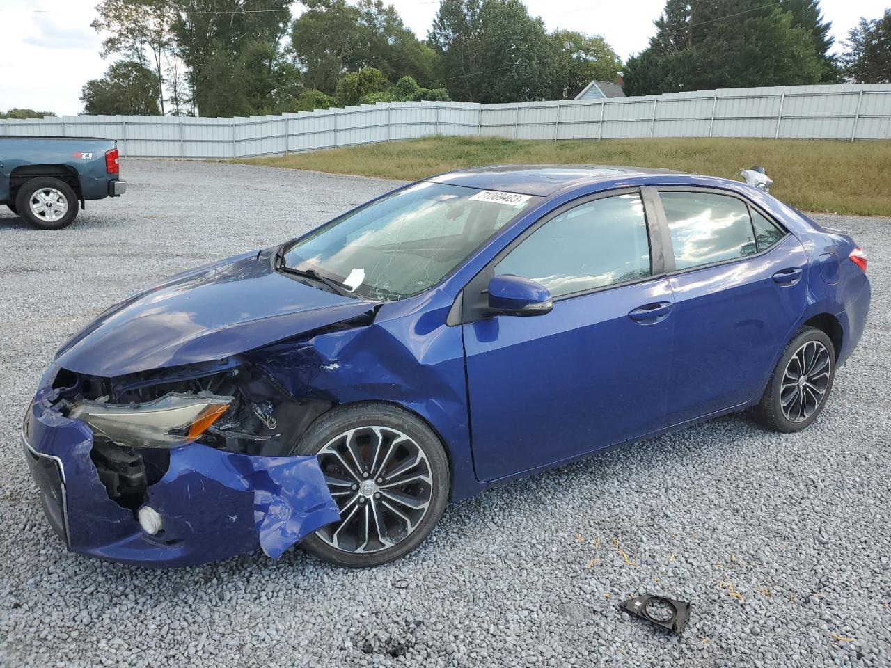 Obraz 1 z 2014 TOYOTA COROLLA L 2014 z VIN 2T1BURHE7EC055527