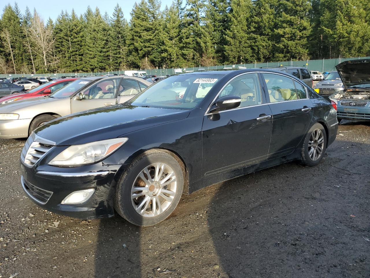 Image 1 of 2014 HYUNDAI GENESIS 3.8L 2014 with VIN KMHGC4DD3EU260754