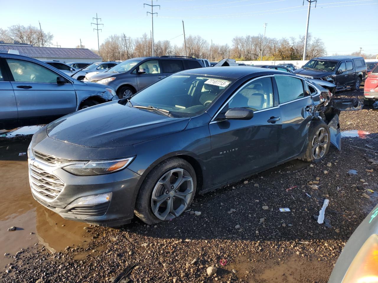 Obraz 1 z 2021 CHEVROLET MALIBU LT 2021 z VIN 1G1ZD5ST5MF060982