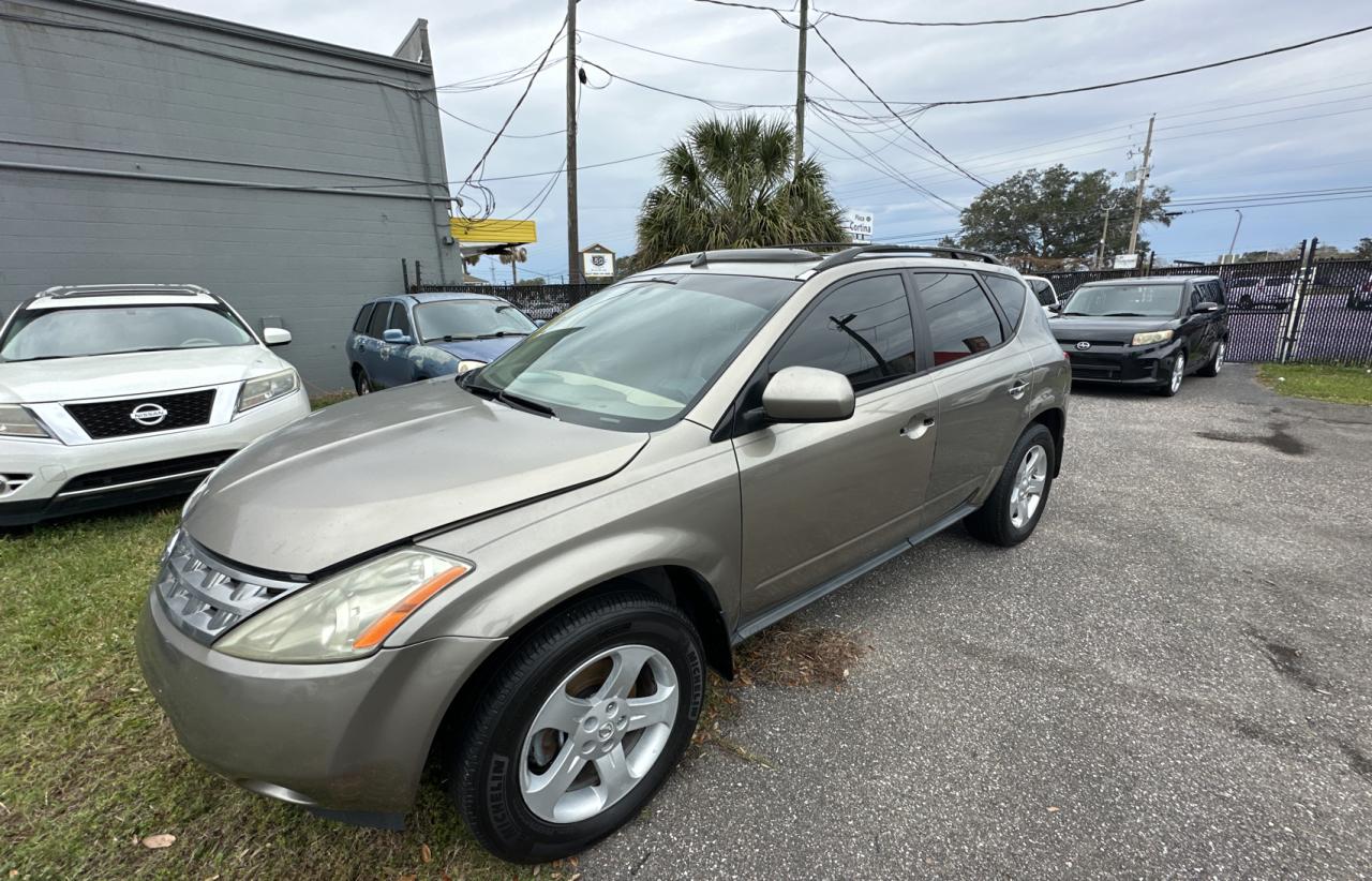 Image 2 of 2004 NISSAN MURANO SL 2004 with VIN JN8AZ08T04W215328