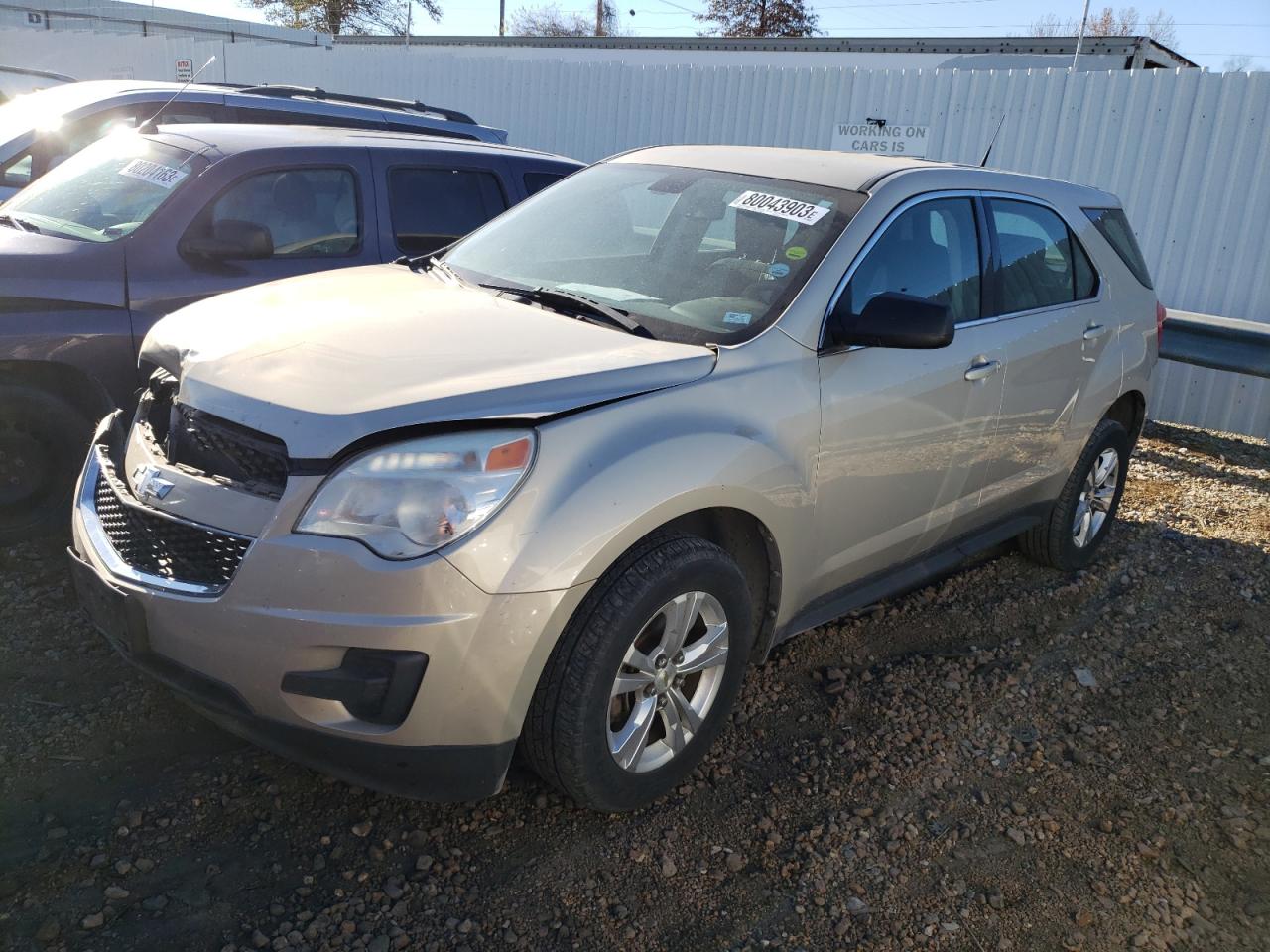 Obraz 1 z 2011 CHEVROLET EQUINOX LS 2011 z VIN 2GNALBEC8B1234332