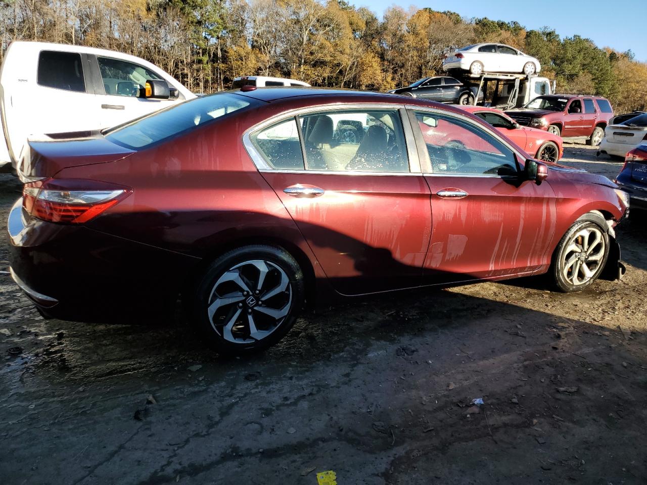 Image 3 of 2016 HONDA ACCORD EXL 2016 with VIN 1HGCR2F89GA105198