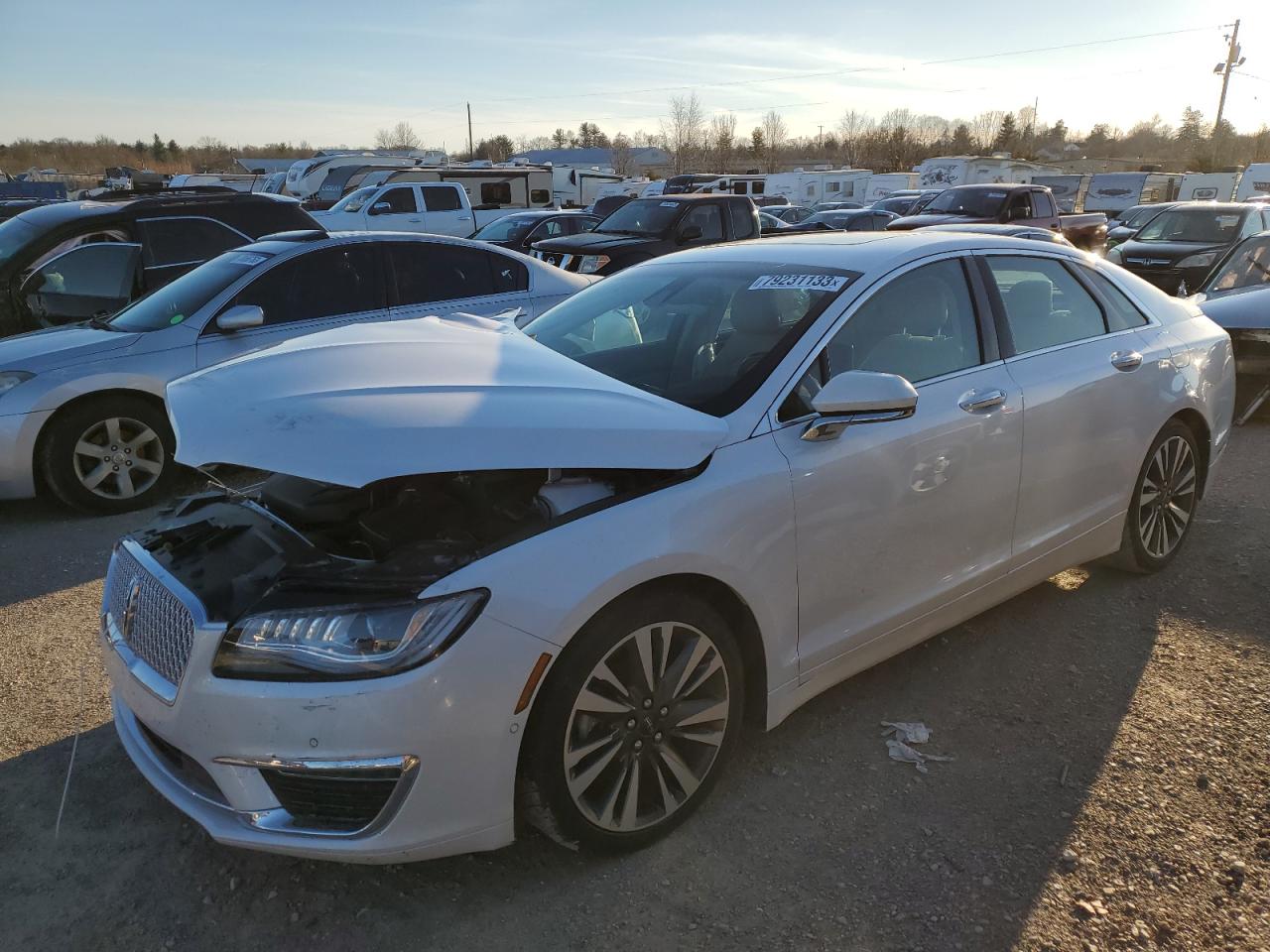 Изображение 1 2019 LINCOLN MKZ RESERVE II 2019 с VIN 3LN6L5E91KR628489