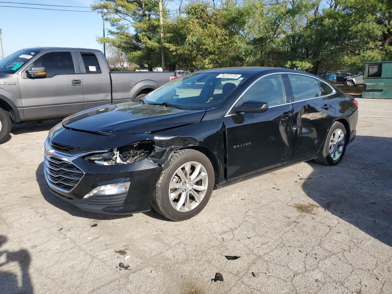 Изображение 1 2020 CHEVROLET MALIBU LT 2020 с VIN 1G1ZD5ST4LF007088
