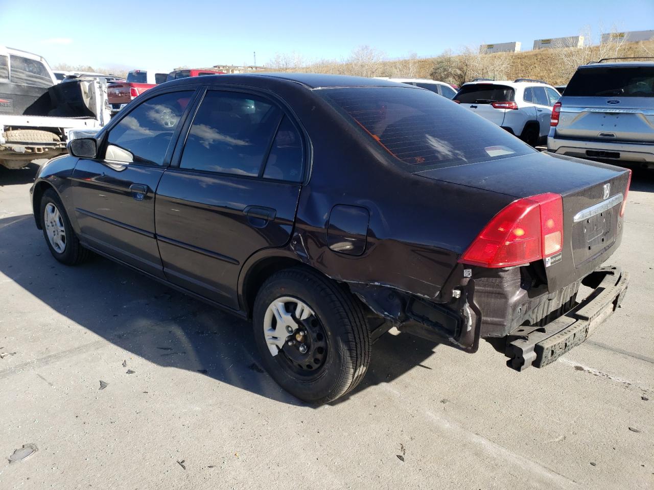 Изображение 2 2001 HONDA CIVIC LX 2001 с VIN 2HGES16511H551450