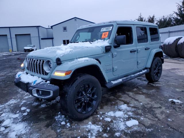Image 1 of 2024 JEEP WRANGLER SAHARA 4XE 2024 with VIN 1C4RJXP65RW144225