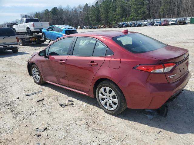Image 2 of 2022 TOYOTA COROLLA LE 2022 with VIN 5YFEPMAE6NP391493