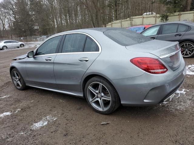 Image 2 of 2015 MERCEDES-BENZ C 400 4MATIC 2015 with VIN 55SWF6GB1FU042401