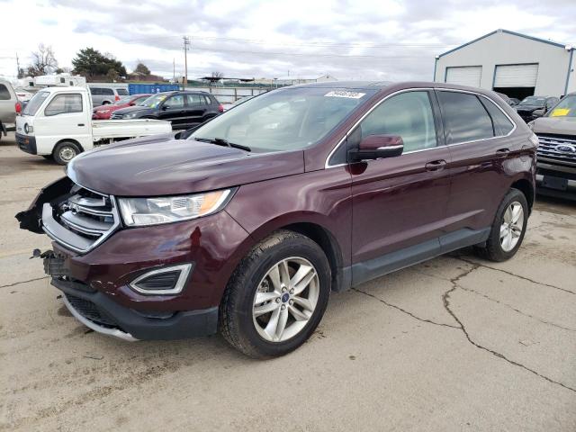 Image 1 of 2017 FORD EDGE SEL 2017 with VIN 2FMPK4J94HBB11539