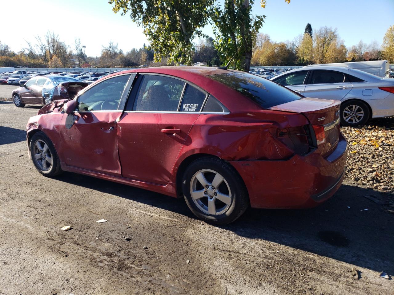 Изображение 2 2014 CHEVROLET CRUZE LT 2014 с VIN 1G1PC5SB5E7200106