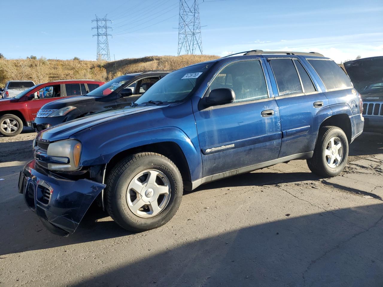 Image 1 of 2002 CHEVROLET TRAILBLAZER  2002 with VIN 1GNDT13S222254920
