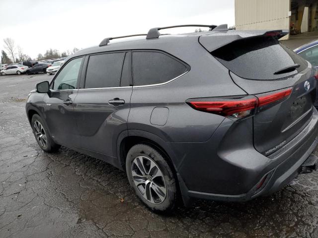 Obraz 2 z 2021 TOYOTA HIGHLANDER HYBRID XLE 2021 z VIN 5TDGBRCH4MS046772