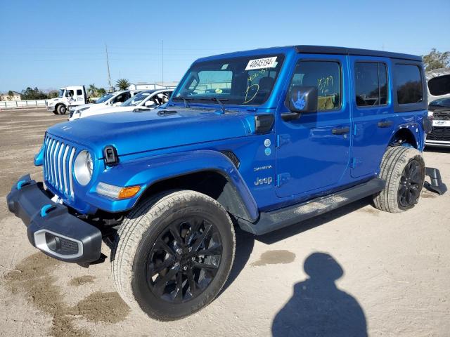 Image 1 of 2022 JEEP WRANGLER UNLIMITED SAHARA 4XE 2022 with VIN 1C4JJXP60NW264943