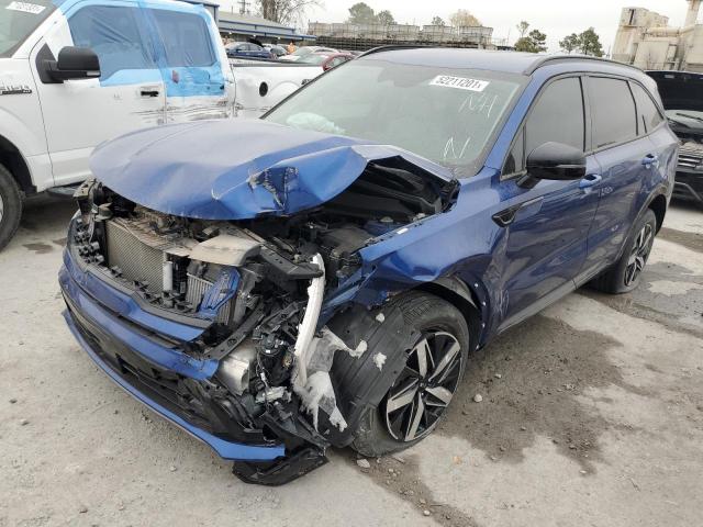 Image 2 of 2021 KIA SORENTO EX 2021 with VIN 5XYRHDLF4MG057616