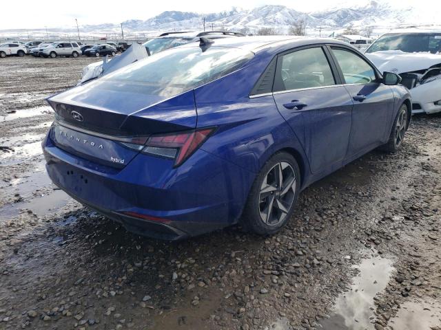 Image 3 of 2021 HYUNDAI ELANTRA LIMITED 2021 with VIN KMHLN4AJ0MU011345
