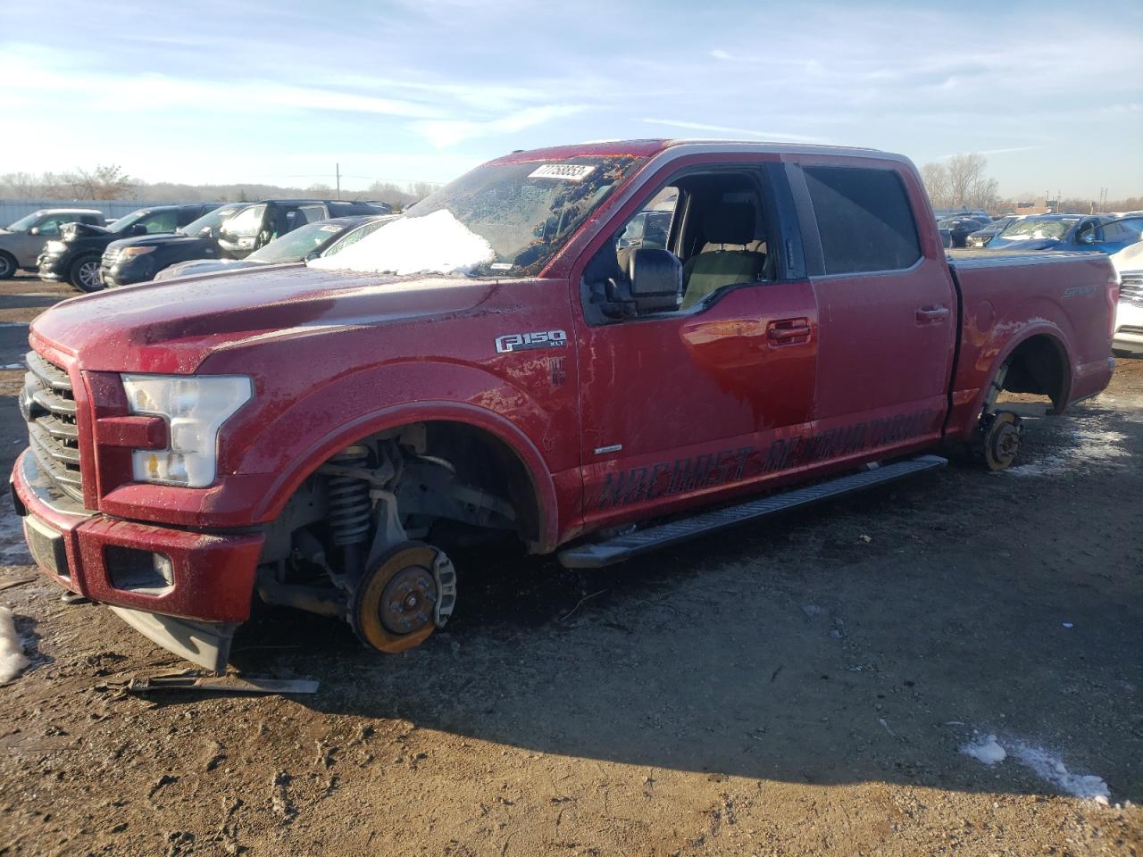 Изображение 1 2017 FORD F150 SUPERCREW 2017 с VIN 1FTEW1EP0HKD25411