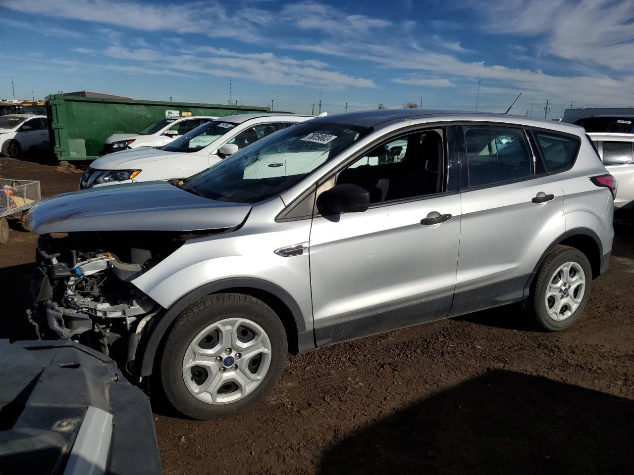 Image 1 of 2017 FORD ESCAPE S 2017 with VIN 1FMCU0F7XHUD53688