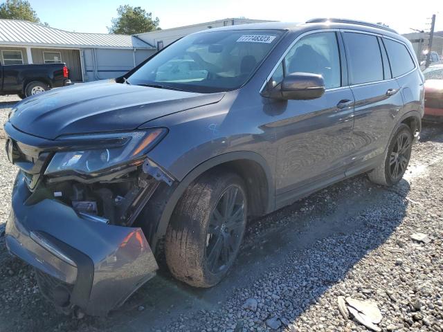 Image 1 of 2021 HONDA PILOT SE 2021 with VIN 5FNYF5H22MB045324