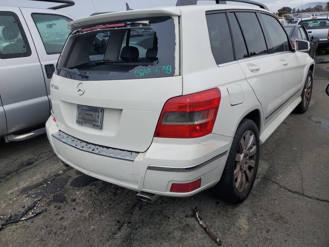 Image 3 of 2010 MERCEDES-BENZ GLK 350 2010 with VIN WDCGG5GBXAF408934