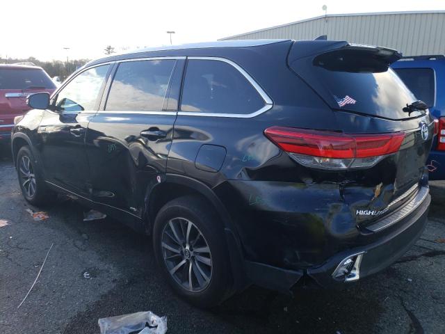 Image 2 of 2017 TOYOTA HIGHLANDER HYBRID 2017 with VIN 5TDJGRFH0HS029086