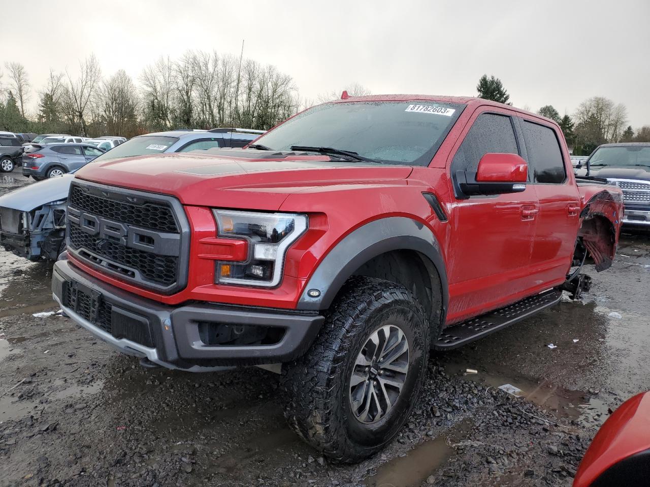 Image 1 of 2020 FORD F150 RAPTOR 2020 with VIN 1FTFW1RG4LFC23772