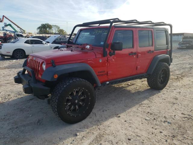 Image 1 of 2016 JEEP WRANGLER UNLIMITED SPORT 2016 with VIN 1C4BJWDG1GL129504