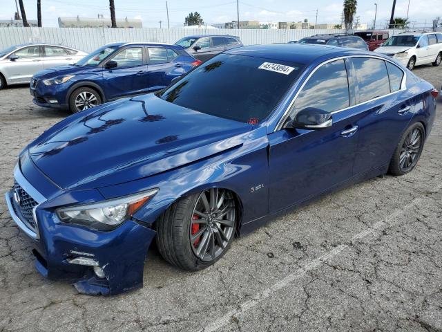 Image 1 of 2019 INFINITI Q50 RED SPORT 400 2019 with VIN JN1FV7APXKM760435