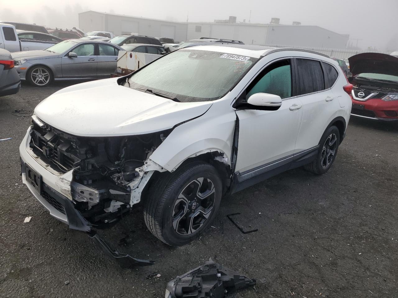Image 1 of 2018 HONDA CR-V TOURING 2018 with VIN 2HKRW2H92JH637559