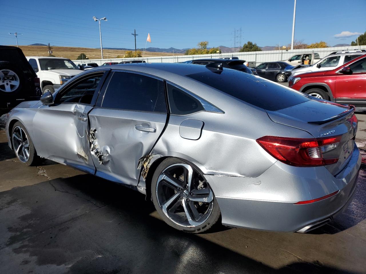Image 2 of 2021 HONDA ACCORD SPORT 2021 with VIN 1HGCV1F32MA105873