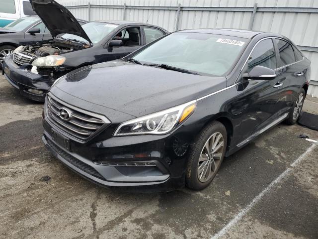 Image 1 of 2016 HYUNDAI SONATA SPORT 2016 with VIN 5NPE34AF2GH390250