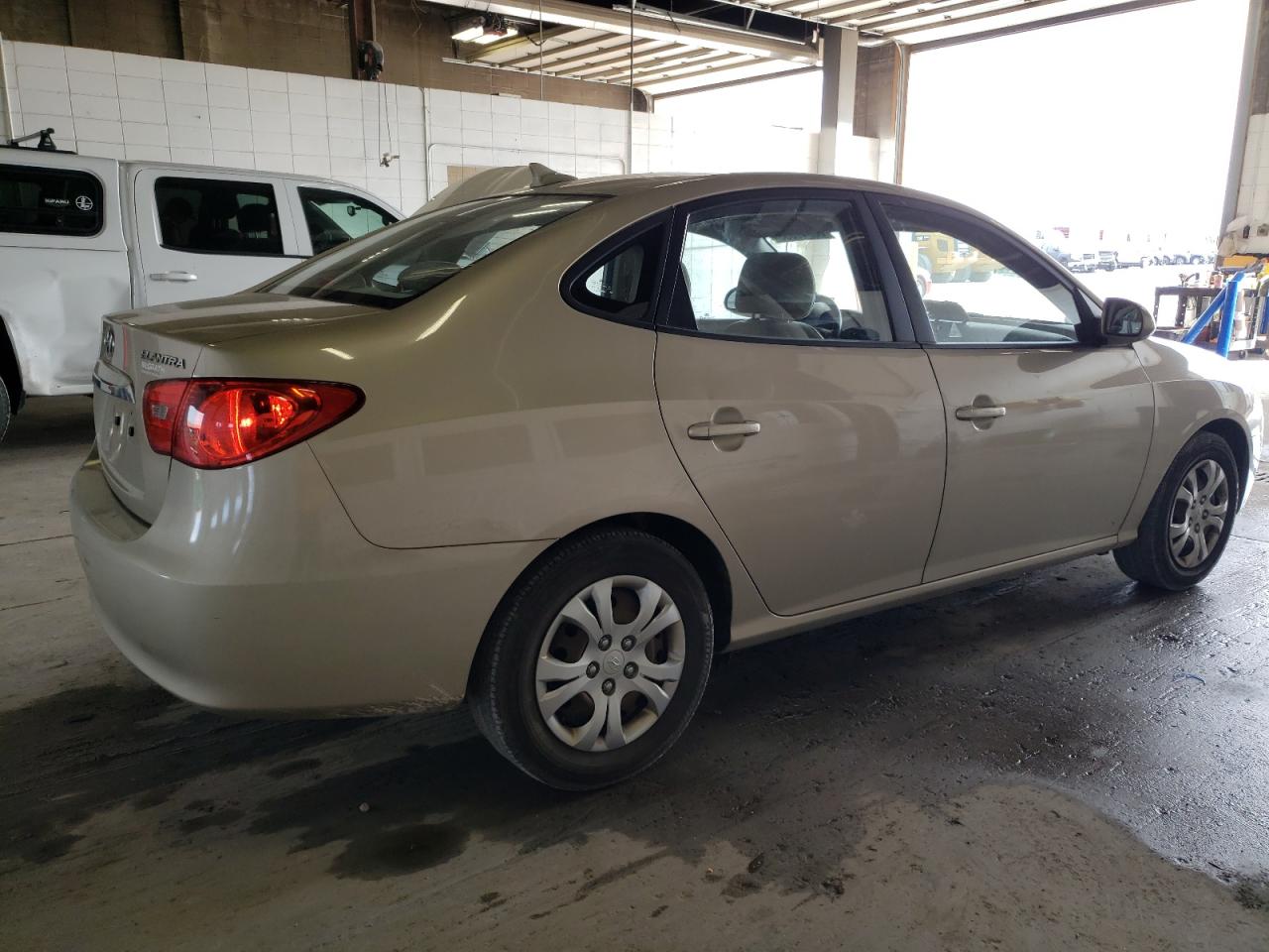 Image 3 of 2010 HYUNDAI ELANTRA BLUE 2010 with VIN KMHDU4AD3AU931547