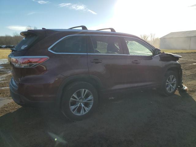 Изображение 3 2015 TOYOTA HIGHLANDER XLE 2015 с VIN 5TDJKRFHXFS115629