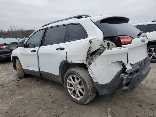 Image 2 of 2016 JEEP CHEROKEE SPORT 2016 with VIN 1C4PJLAB8GW372741