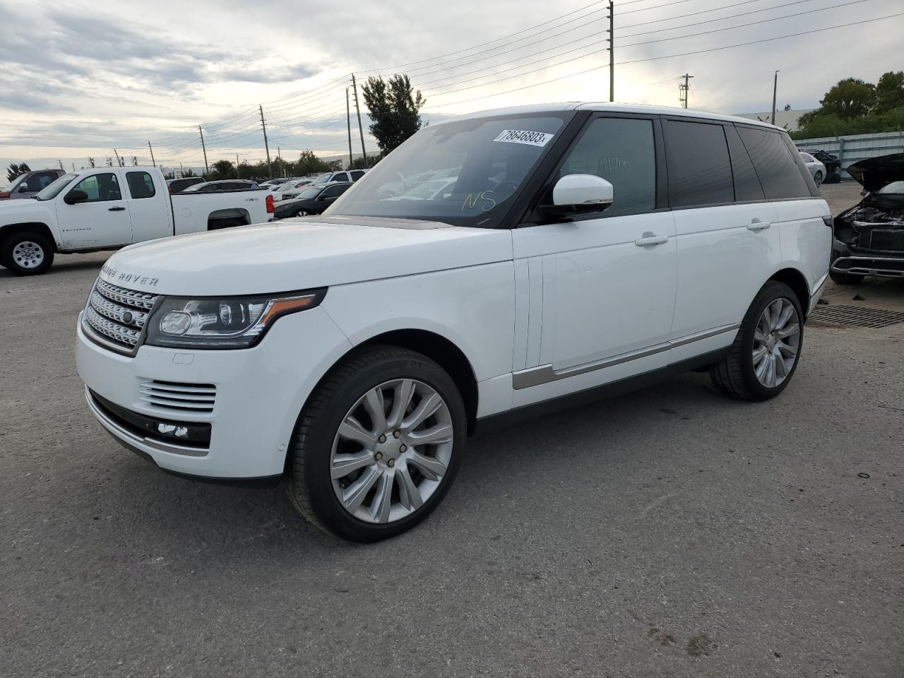 Obraz 1 z 2015 LAND ROVER RANGE ROVER SUPERCHARGED 2015 z VIN SALGS2TF4FA223738
