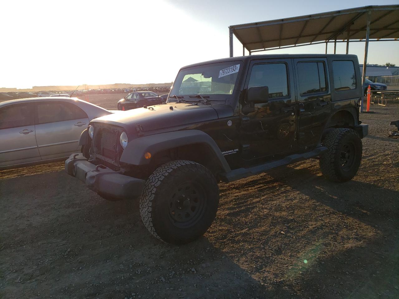 Image 1 of 2013 JEEP WRANGLER UNLIMITED SPORT 2013 with VIN 1C4HJWDG6DL620642