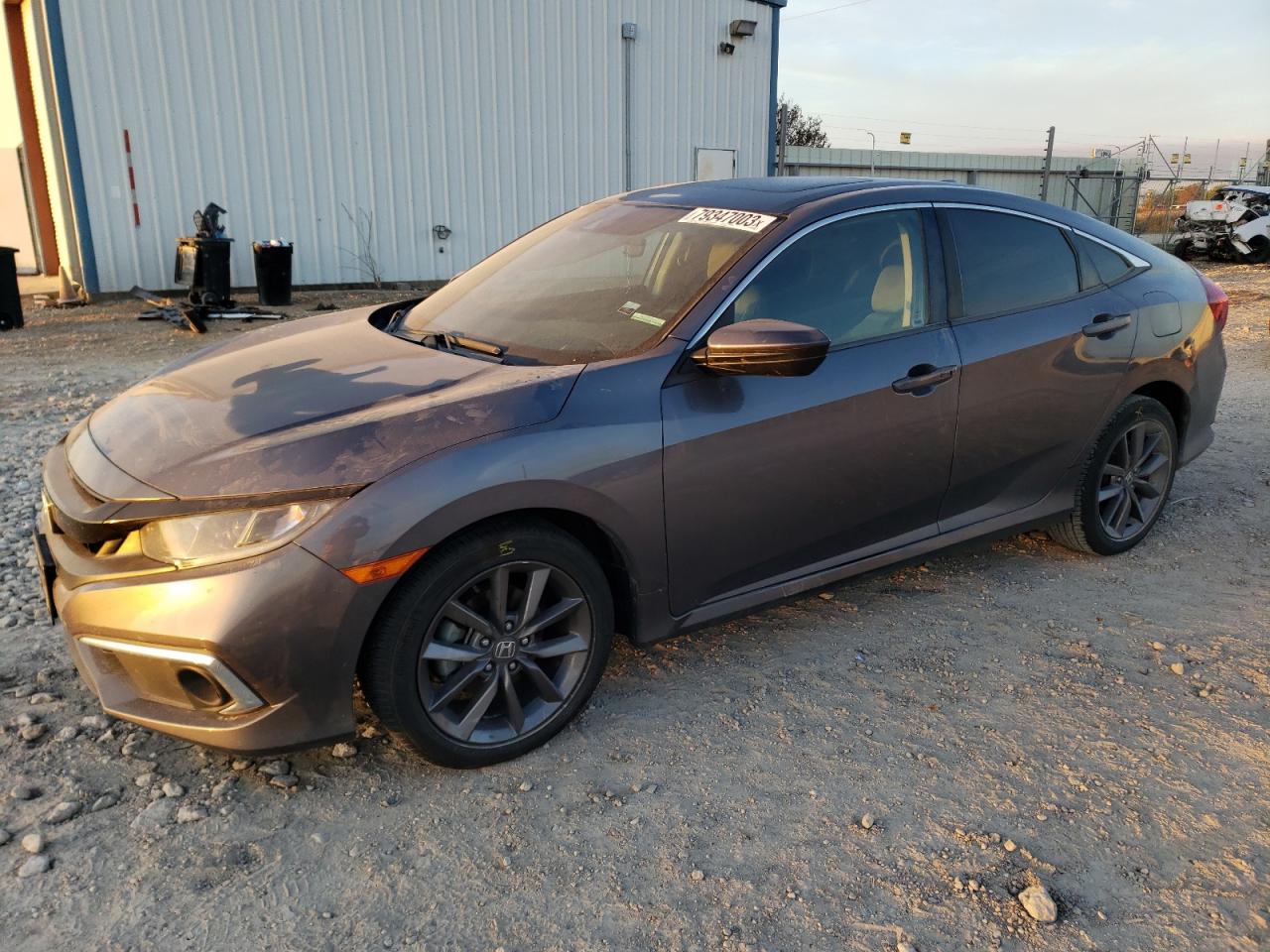 Image 1 of 2019 HONDA CIVIC EX 2019 with VIN 19XFC1F37KE206998