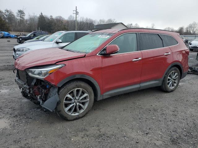 Image 1 of 2017 HYUNDAI SANTA FE SE 2017 with VIN KM8SNDHF8HU236079