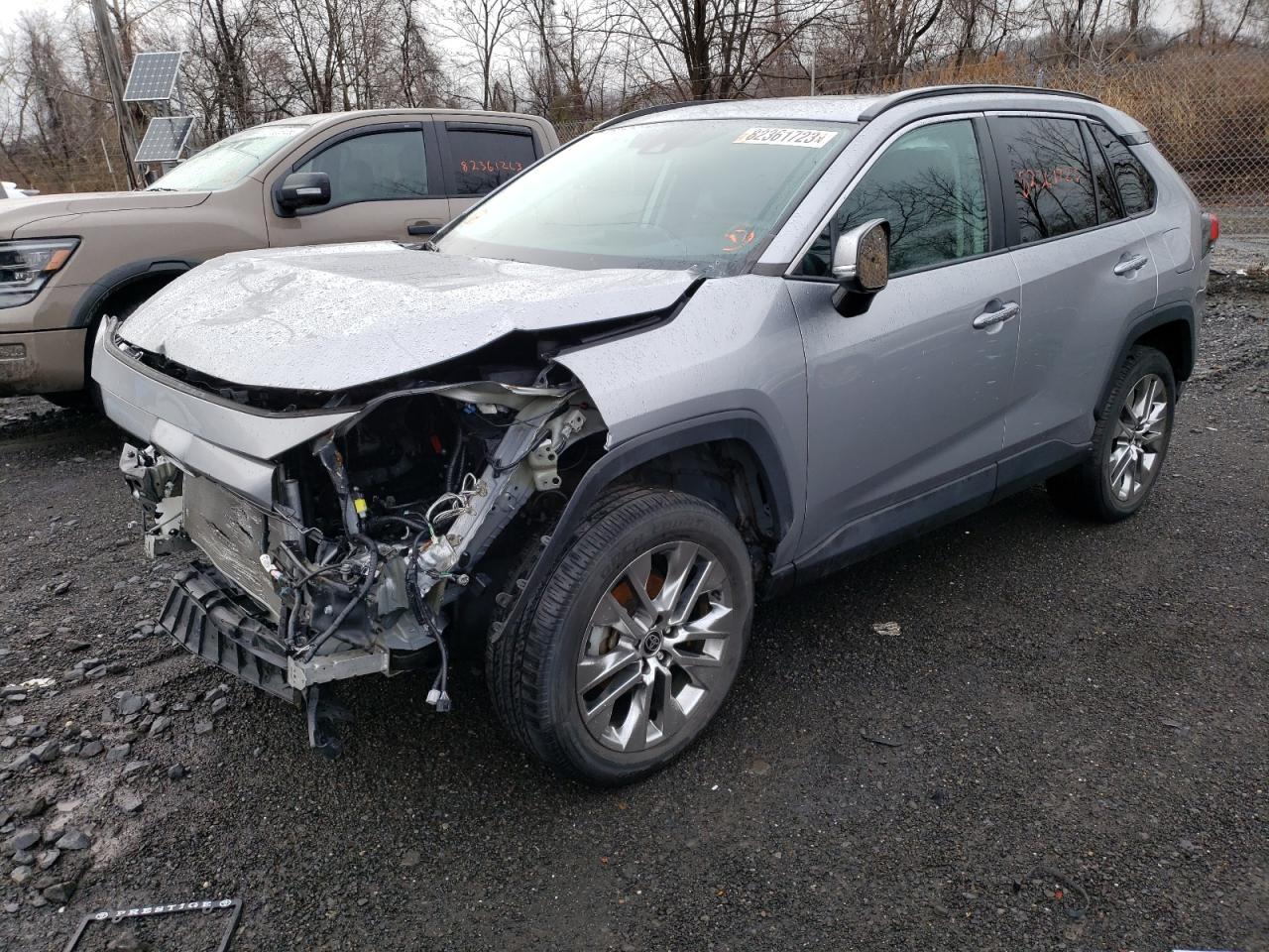 Image 1 of 2021 TOYOTA RAV4 LIMITED 2021 with VIN 2T3Y1RFVXMC136842