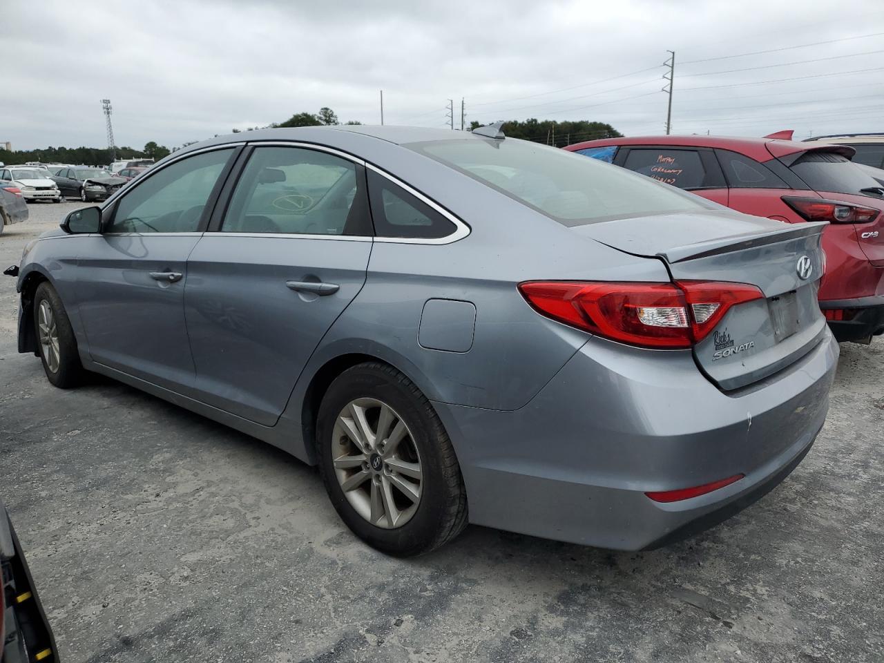 Image 2 of 2017 HYUNDAI SONATA SE 2017 with VIN 5NPE24AF5HH554417
