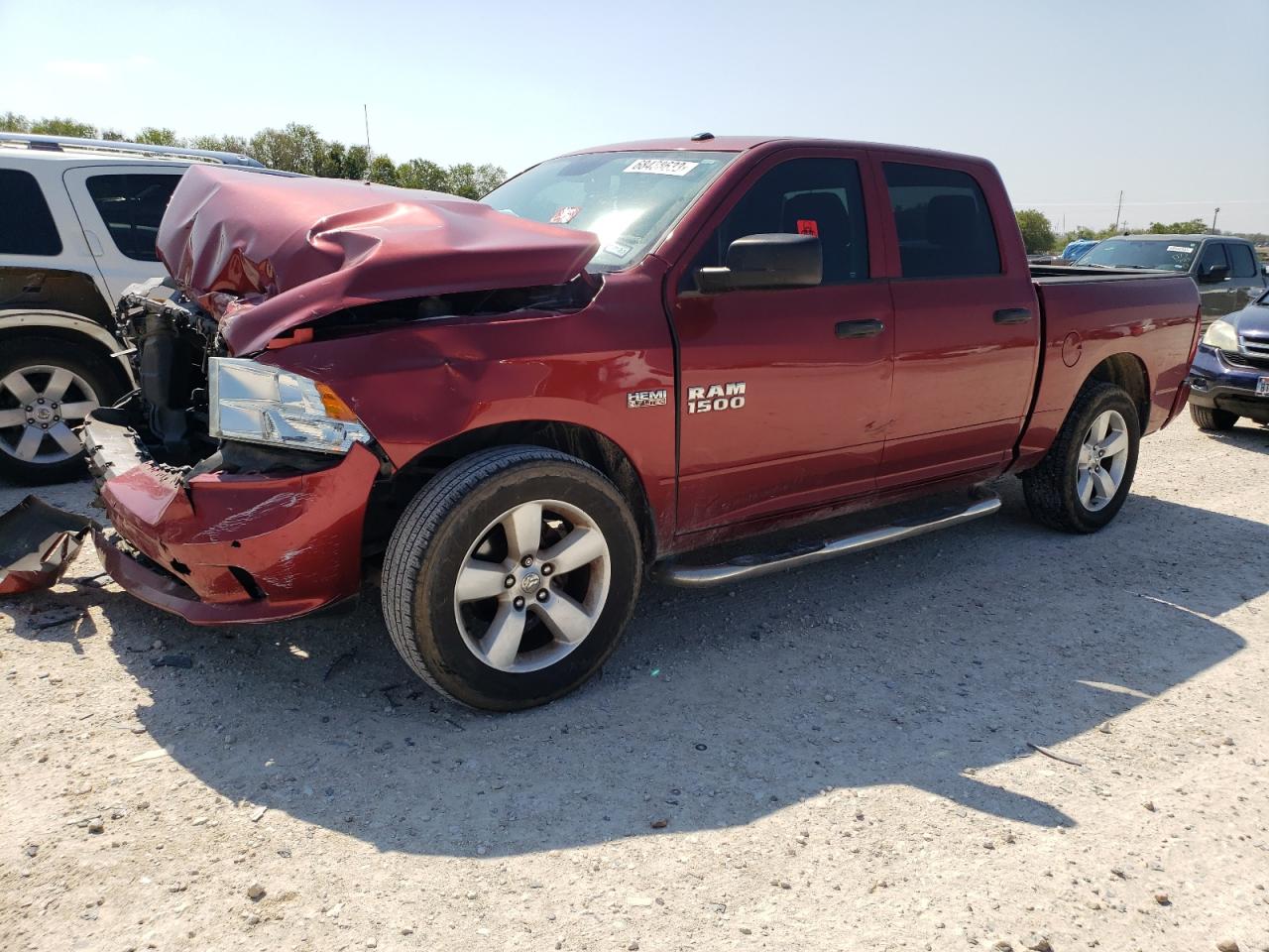 Image 1 of 2014 RAM 1500 ST 2014 with VIN 3C6RR6KT1EG307761