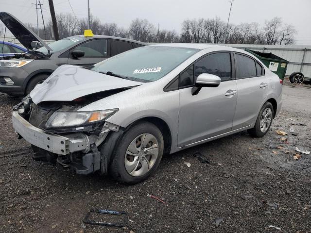 Image 1 of 2015 HONDA CIVIC LX 2015 with VIN 19XFB2F59FE098867