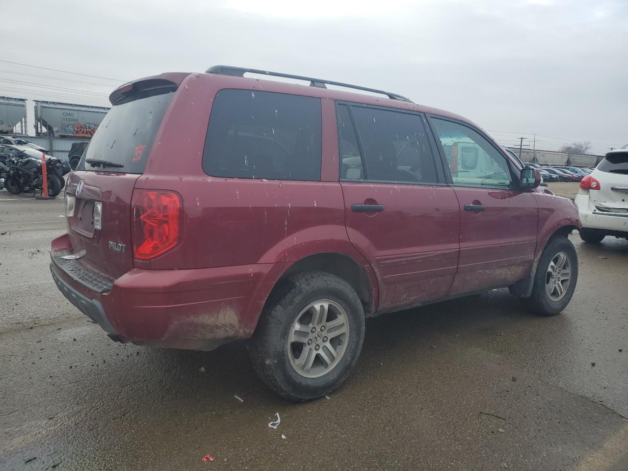 Image 3 of 2005 HONDA PILOT EXL 2005 with VIN 2HKYF18505H501200